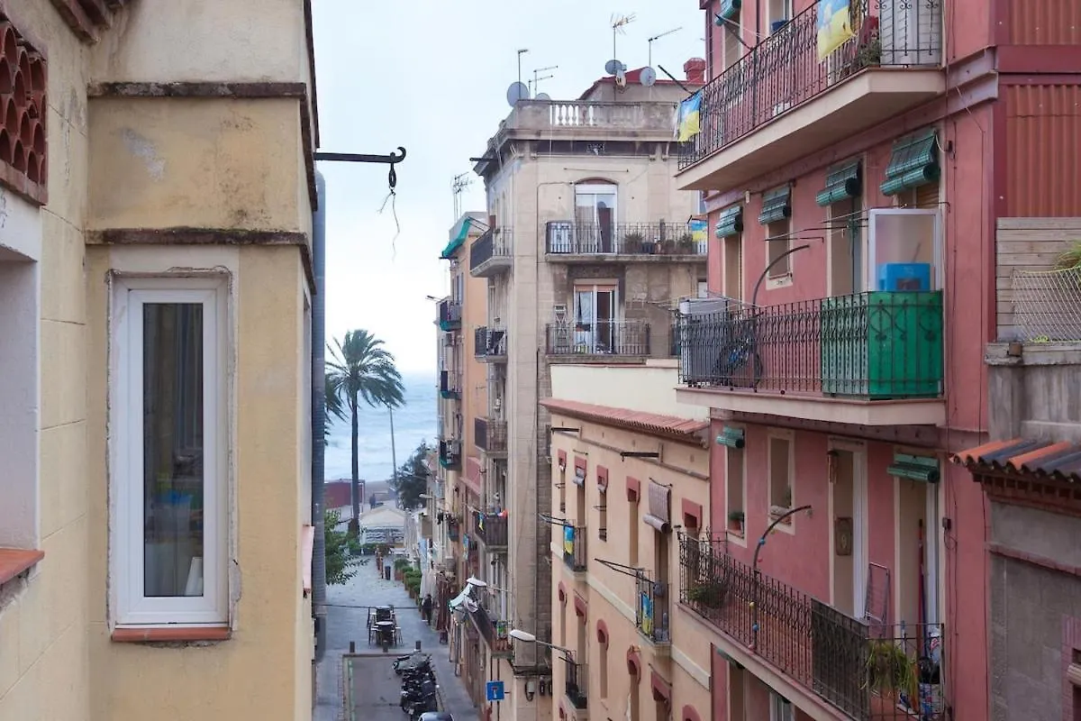 Apartment Flat With Balcony Next To The Beach, Sv Barcelona Spain